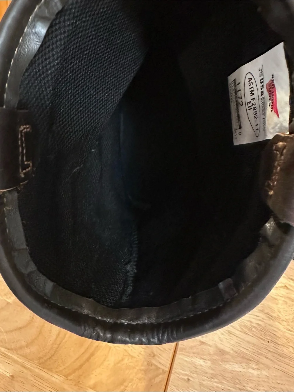 Red Wing DynaForce 1172 pull-on waterproof leather work boots 11” USA 11.5 D